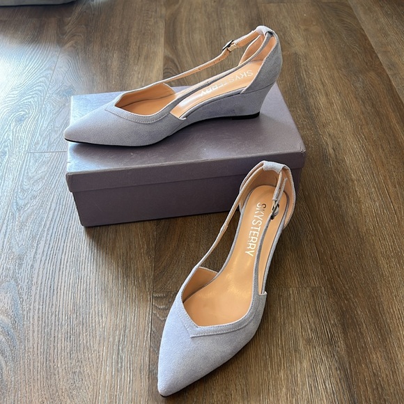 skysterry Shoes - Skysterry lilac wedge heel